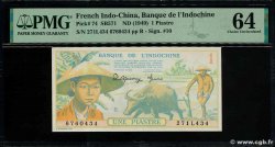 1 Piastre FRENCH INDOCHINA  1942 P.074 UNC-