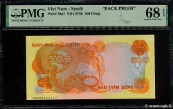 500 Dong Épreuve VIETNAM DEL SUR  1970 P.28p2 FDC