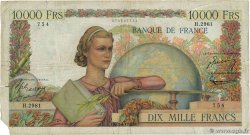 10000 Francs GÉNIE FRANÇAIS FRANCE  1952 F.50.60