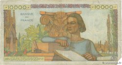 10000 Francs GÉNIE FRANÇAIS FRANCIA  1952 F.50.60 MC