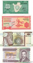 10, 20, 50 et 100 Francs Lot BURUNDI  2005 P.27d, P.33e, P.36g et P.44a NEUF
