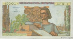 10000 Francs GÉNIE FRANÇAIS FRANKREICH  1953 F.50.63 fVZ