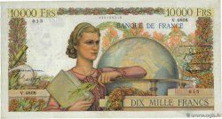 10000 Francs GÉNIE FRANÇAIS FRANCE  1953 F.50.65