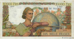 10000 Francs GÉNIE FRANÇAIS FRANCE  1954 F.50.71 TB+