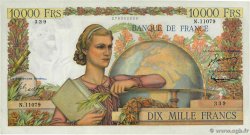 10000 Francs GÉNIE FRANÇAIS FRANCIA  1956 F.50.80 MBC+