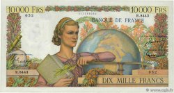 10000 Francs GÉNIE FRANÇAIS FRANCE  1955 F.50.74 XF