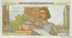 10000 Francs GÉNIE FRANÇAIS FRANKREICH  1955 F.50.74 VZ