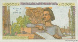 10000 Francs GÉNIE FRANÇAIS FRANKREICH  1955 F.50.74 VZ