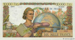 10000 Francs GÉNIE FRANÇAIS FRANCE  1955 F.50.74 SUP