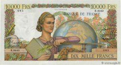 10000 Francs GÉNIE FRANÇAIS FRANCE  1955 F.50.74