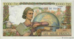 10000 Francs GÉNIE FRANÇAIS FRANCE  1955 F.50.75 TB+