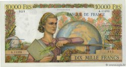 10000 Francs GÉNIE FRANÇAIS FRANCE  1956 F.50.80 SPL