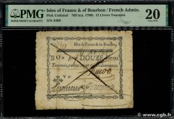 12 Livres Tournois ISLES OF FRANCE AND BOURBON  1778 K.527 F