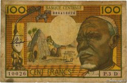 100 Francs EQUATORIAL AFRICAN STATES (FRENCH)  1962 P.03b SGE