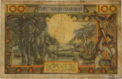 100 Francs EQUATORIAL AFRICAN STATES (FRENCH)  1962 P.03d RC