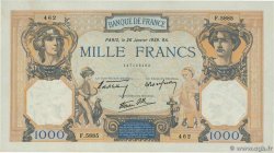 1000 Francs CÉRÈS ET MERCURE type modifié FRANCE  1939 F.38.33 SUP+