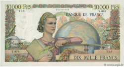 10000 Francs GÉNIE FRANÇAIS FRANCE  1950 F.50.37