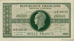 1000 Francs MARIANNE THOMAS DE LA RUE FRANCE  1945 VF.13.02 SPL