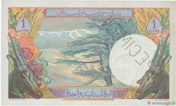 1 Livre Libanaise Spécimen LIBAN  1945 P.048s SUP