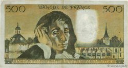 500 Francs PASCAL FRANKREICH  1971 F.71.06 S
