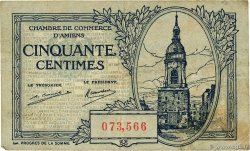 50 Centimes FRANCE regionalismo e varie Amiens 1922 JP.007.55 MB