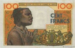 100 Francs WEST AFRIKANISCHE STAATEN  1961 P.101Aa VZ+