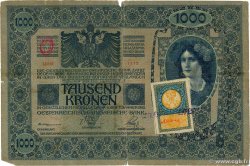 1000 Kronen YUGOSLAVIA  1919 P.010 BC