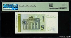5 Deutsche Mark Remplacement GERMAN FEDERAL REPUBLIC  1991 P.37r UNC
