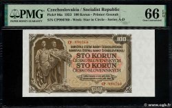 100 Korun TCHÉCOSLOVAQUIE  1953 P.086a NEUF