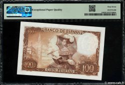 100 Pesetas ESPAÑA  1965 P.150 FDC