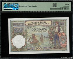 100 Dinara YOUGOSLAVIE  1929 P.027b NEUF