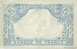 5 Francs BLEU FRANCE  1915 F.02.33 TTB