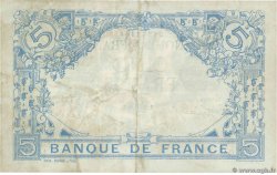 5 Francs BLEU FRANCE  1916 F.02.44 VF+