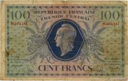 100 Francs MARIANNE Petit numéro FRANCE  1943 VF.06.01a TB