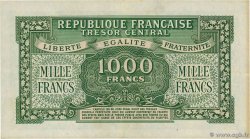 1000 Francs MARIANNE THOMAS DE LA RUE Petit numéro FRANCE  1945 VF.13.01 TTB+