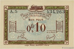 10 Centimes FRANCE régionalisme et divers  1918 JP.135.02 NEUF