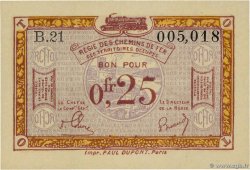 25 Centimes FRANCE régionalisme et divers  1918 JP.135.03 NEUF