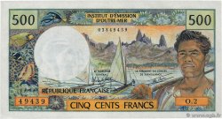 500 Francs TAHITI  1982 P.25b2 fST+