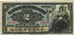 2 pesos MEXICO Guanajuato 1914 PS.0288a