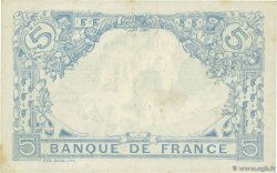 5 Francs BLEU lion inversé FRANCE  1916 F.02bis.04 pr.SUP
