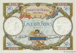 50 Francs LUC OLIVIER MERSON FRANCE  1928 F.15.02 XF