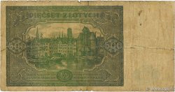 500 Zlotych POLAND  1946 P.121 G