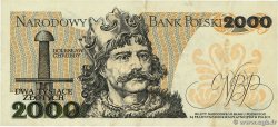 2000 Zlotych POLOGNE  1982 P.147c TTB