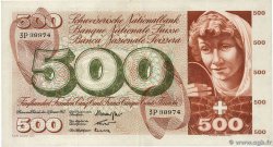 500 Francs SWITZERLAND  1965 P.51d VF+