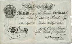 20 Pounds Faux INGLATERRA Londres 1934 P.337ax