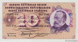 10 Francs SWITZERLAND  1963 P.45h