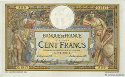 100 Francs LUC OLIVIER MERSON sans LOM FRANCIA  1912 F.23.04 q.SPL