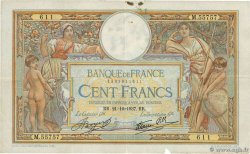 100 Francs LUC OLIVIER MERSON type modifié FRANCIA  1937 F.25.03