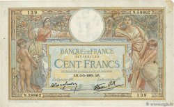 100 Francs LUC OLIVIER MERSON type modifié FRANCE  1938 F.25.17