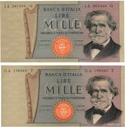 1000 Lire Lot ITALY  1969 P.101a